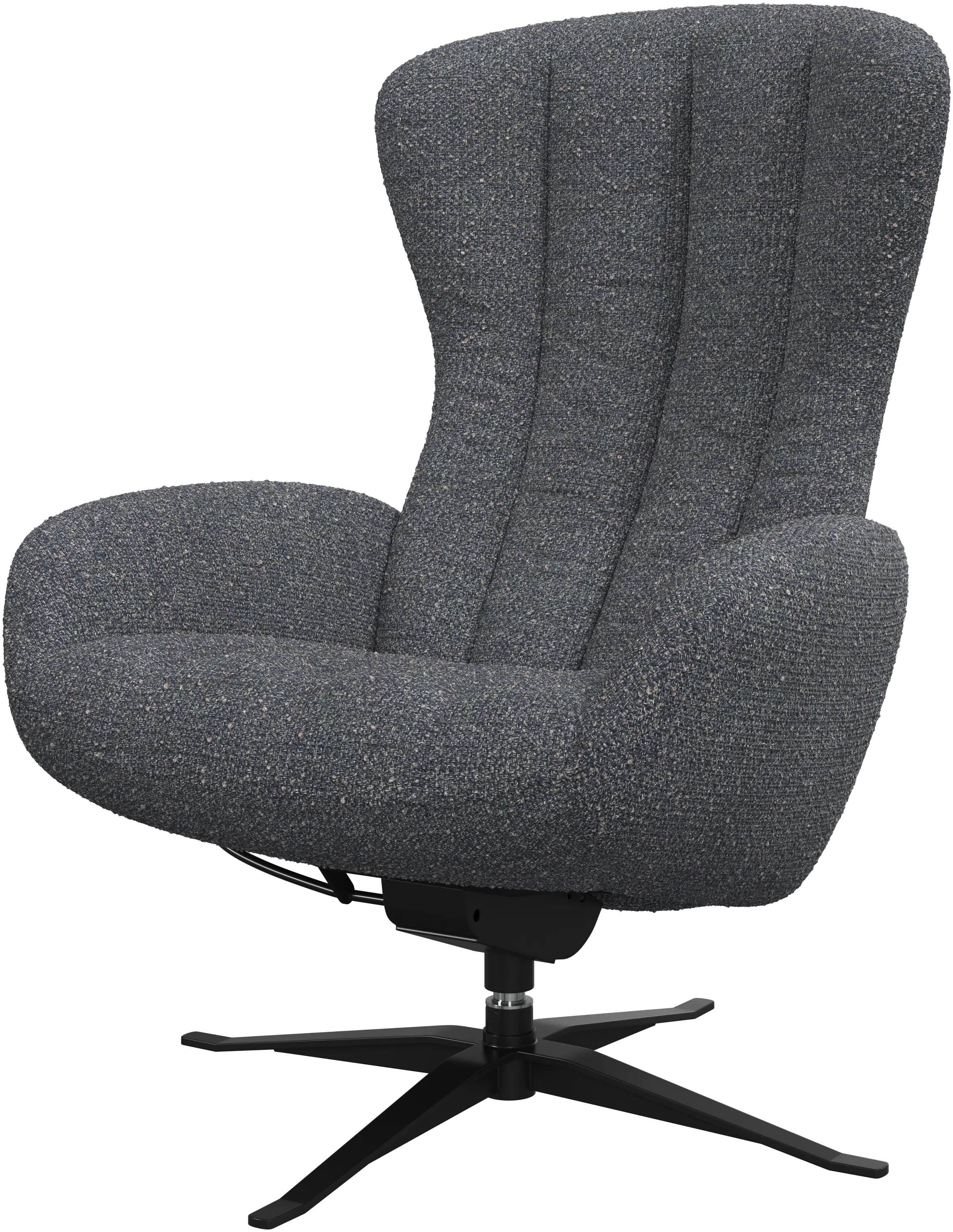 Tilburg recliner with swivel function and adjustable headrest